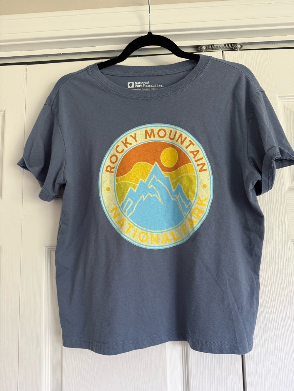 Rocky Mountain National Park Graphic Tee - Slate Blue